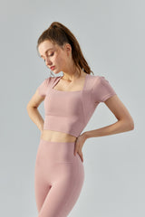 French-Square-Neck-Yoga-Crop-Top-Pink
