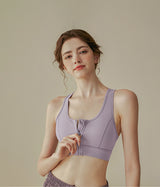 Cut-Out-Back-Front-Zip-High-Support-Sports-Bra-Purple