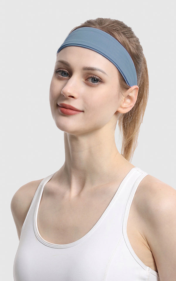 Womens-All-Purpose-Sport-Training-Headband-Coral-DawnMistBlue