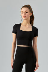 French-Square-Neck-Yoga-Crop-Top-Black