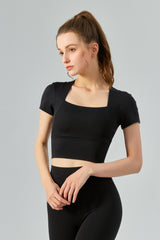 French-Square-Neck-Yoga-Crop-Top-Black