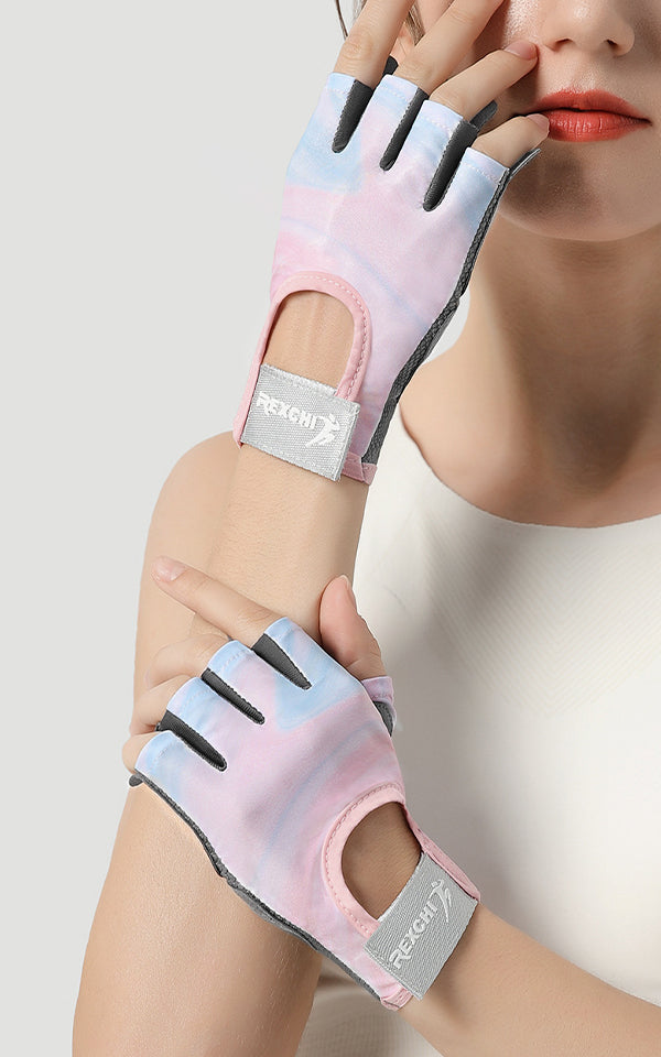 ProFit-Half-Finger-Lifting-Gloves-Aurora-Pink