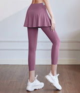 Soft-Sculpt-Skirted-Yoga-Legging-Purple